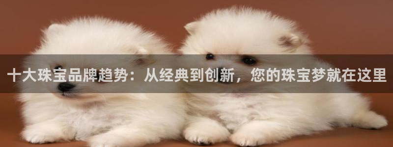 新宝5日谢29999：十大珠宝品牌趋势：从经典到创新，您的珠宝梦就在这里