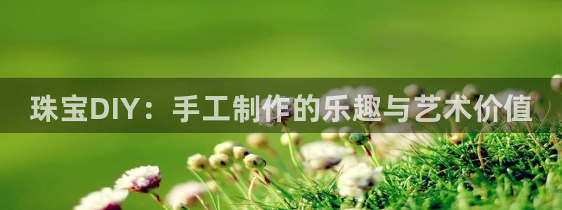 新宝5入口：珠宝DIY：手工制作的乐趣与艺术价值