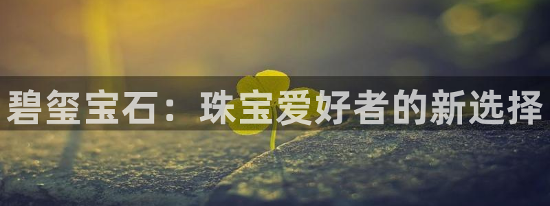 新宝5注册：碧玺宝石：珠宝爱好者的新选择