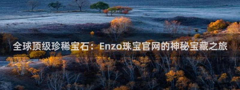 新宝gg5：全球顶级珍稀宝石：Enzo珠宝官网的神秘宝藏之旅