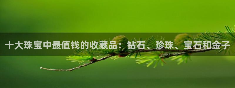 新宝5主管：十大珠宝中最值钱的收藏品：钻石、珍珠、宝石和金子