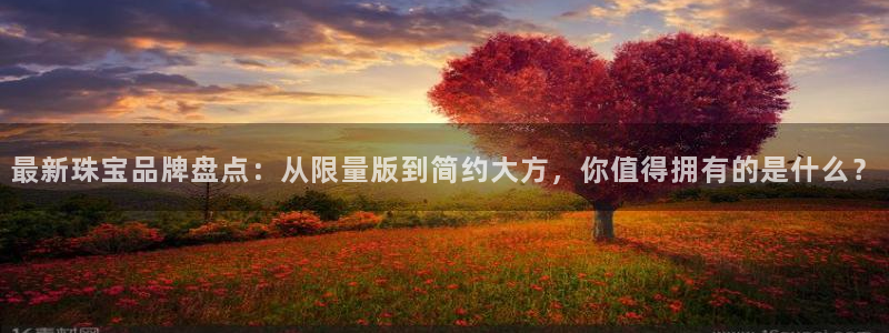 新宝5官网霸：最新珠宝品牌盘点：从限量版到简约大方，你值得拥有的是什么？