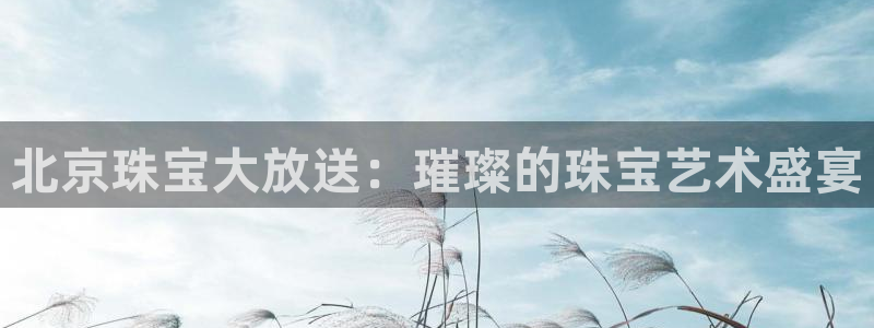 新宝5分彩：北京珠宝大放送：璀璨的珠宝艺术盛宴