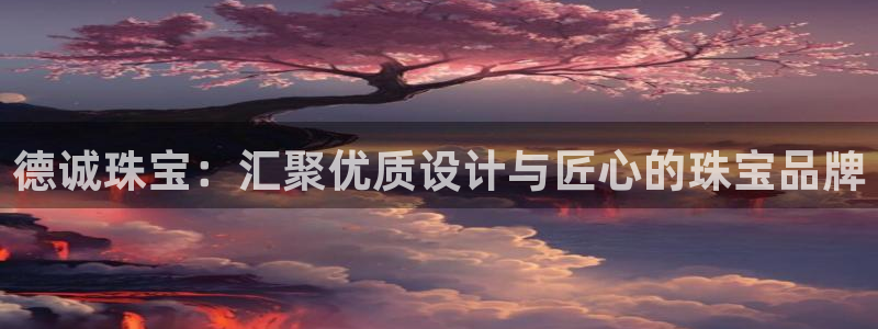 新宝5源码：德诚珠宝：汇聚优质设计与匠心的珠宝品牌