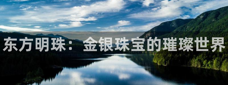 新宝5登录：东方明珠：金银珠宝的璀璨世界