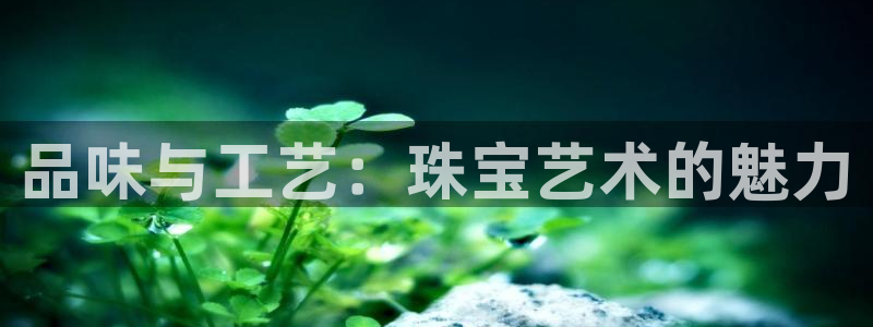 新宝5登录平台：品味与工艺：珠宝艺术的魅力