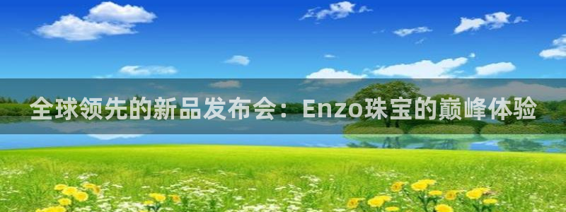 新宝5官方：全球领先的新品发布会：Enzo珠宝的巅峰体验