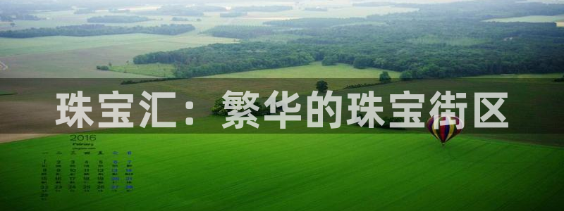 新宝5客户端登录：珠宝汇：繁华的珠宝街区
