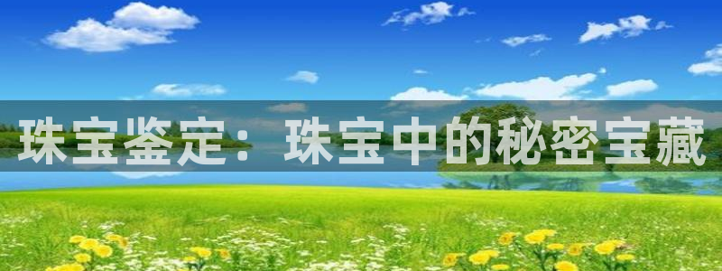 新宝5娱乐网址：珠宝鉴定：珠宝中的秘密宝藏